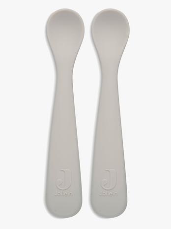 Jollein Silikonilusikka 2-pack, Nougat
