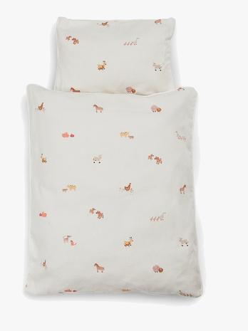 Smallstuff - Doll Bedding Farm Living Peach