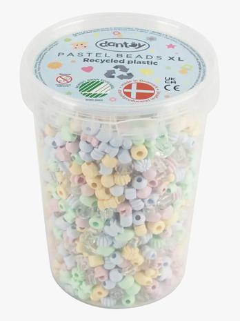 Dantoy Pastel Beads - From Recycled Plastic - 1580 pcs