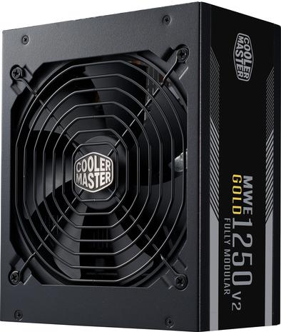 Cooler Master MWE 1250W V2 ATX 3.1 -virtalähde, 80 Plus Gold