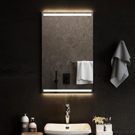 vidaXL Kylpyhuoneen LED-peili 50x80 cm