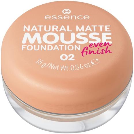 essence Natural Matte Mousse Foundation - 16 g