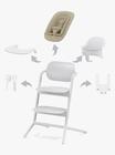 Cybex Lemo 4-in-1 Syöttötuoli + Sitteri, Vauvaistuin Ja Tarjotin, All White
