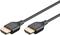 Pro HDMI 2.0 Slim - Näyttökaapeli - 5m - Musta – kuva 2