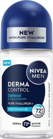 NIVEA Antiperspirant Deo Derma Control Defend Roll On 50 ml
