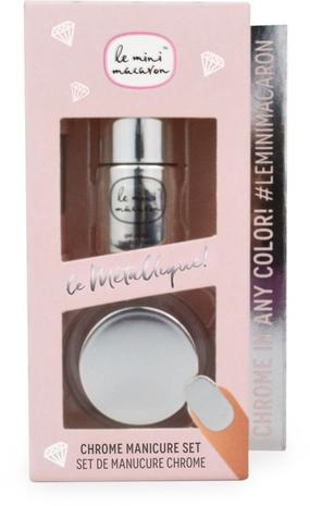 Le Mini Macaron Manicure Set Chrome