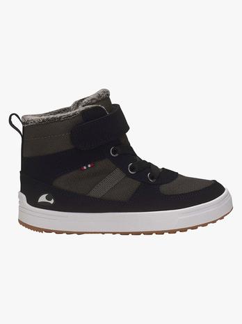 Viking Lucas Mid WP Warm Talvikengät, Black/Charcoal, Koko 22