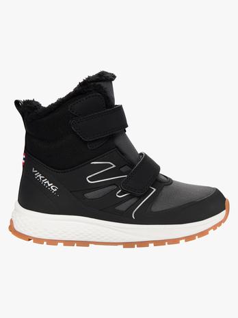 Viking Equip Defence WP 2V Talvikengät, Black/Charcoal, 22