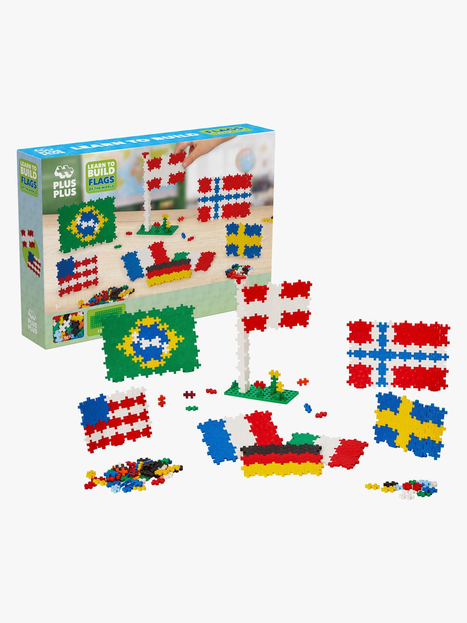 Plus-Plus - Learn To Build Flags of the World - (3932)