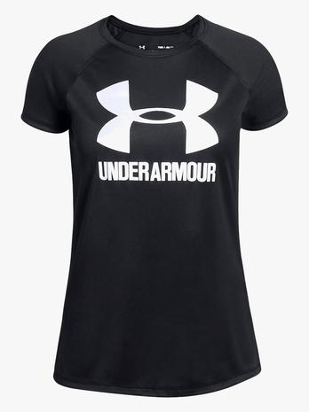 Under Armour Big Logo Tee Solid SS Treenipaita, Black XS