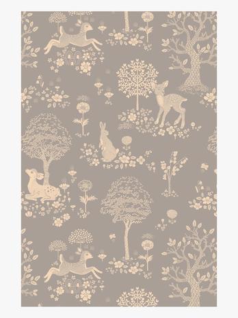 Summer fields Dusty blue - 150-02 Tapetti