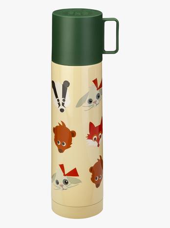 Blafre Termos 450 ml Metsänelävät, Tummanvihreä