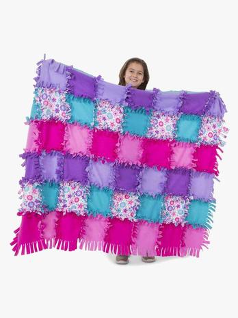 Melissa & Doug - Created by Me - Flower Fleece Quilt (18561)