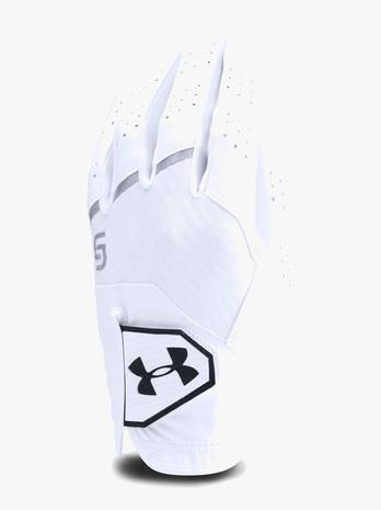 Under Armour Youth Coolswitch Golfhanska Oikea, White L