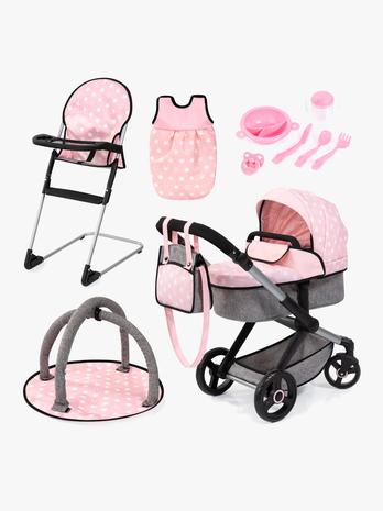 Bayer - Dolls pram Xeo deluxe set (17030AB)