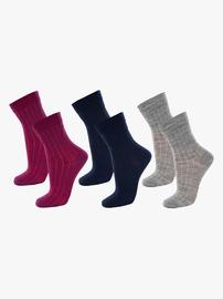 Janus Sukat 3-pack, Dark purple, 16-19
