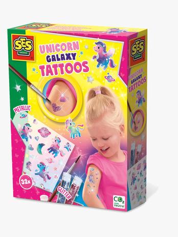 SES Creative - Tattoos - Unicorn Galaxy - (S14764)