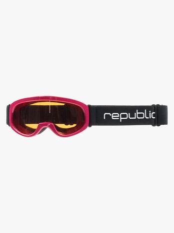 Republic Goggle R610 Kids Laskettelulasit, Raspberry