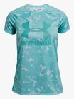 Under Armour Big Logo Tee Novelty Treenipaita, Neo Turquoise XS