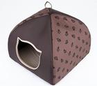 Nest Hobbydog Igloo R3, 49x49x40 cm, ruskea