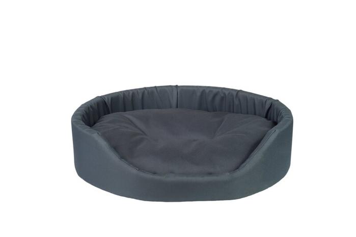 Lemmikin peti Amiplay Oval Basic, M, harmaa