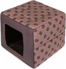 Peti/mökki Hobbydog Butterfly 2in1, R2, 45x45x17,5 cm, ruskea