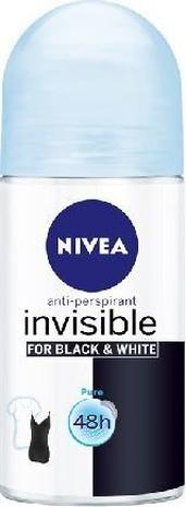 Nivea Invisible Black & White Deodorant Roll-On