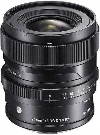 Sigma 20mm f/2 DG DN Contemporary, laajakulmaobjektiivi