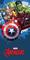Lasten pyyhe Avengers, 70x140 cm – kuva 2