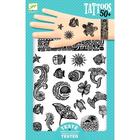 Tetovoinnit Perhoset 50-pack Djeco