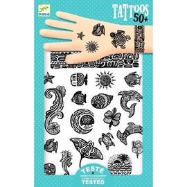 Tetovoinnit Perhoset 50-pack Djeco