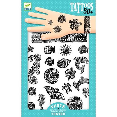 Tetovoinnit Perhoset 50-pack Djeco