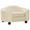 vidaXL Koiran sohva kerma 67x47x36 cm plyysi – kuva 2