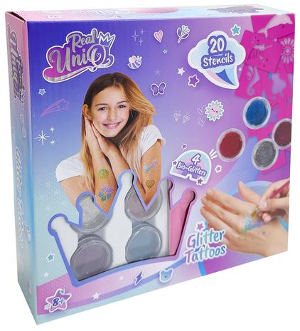 Real UniQ Glitter tattoos