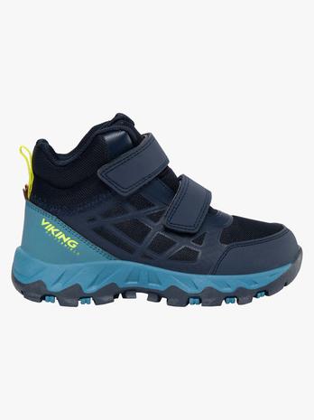 Viking Track Mid WP 2V Lenkkarit, Navy/Denim, 34 – kuva 1/2