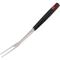 Grillihaarukka Lamart BBQ, 41 cm, musta/hopea – kuva 1