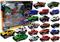 Leluautosetti Lean Toys 20 kpl – kuva 1