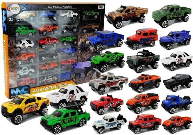 Leluautosetti Lean Toys 20 kpl – kuva 1/1
