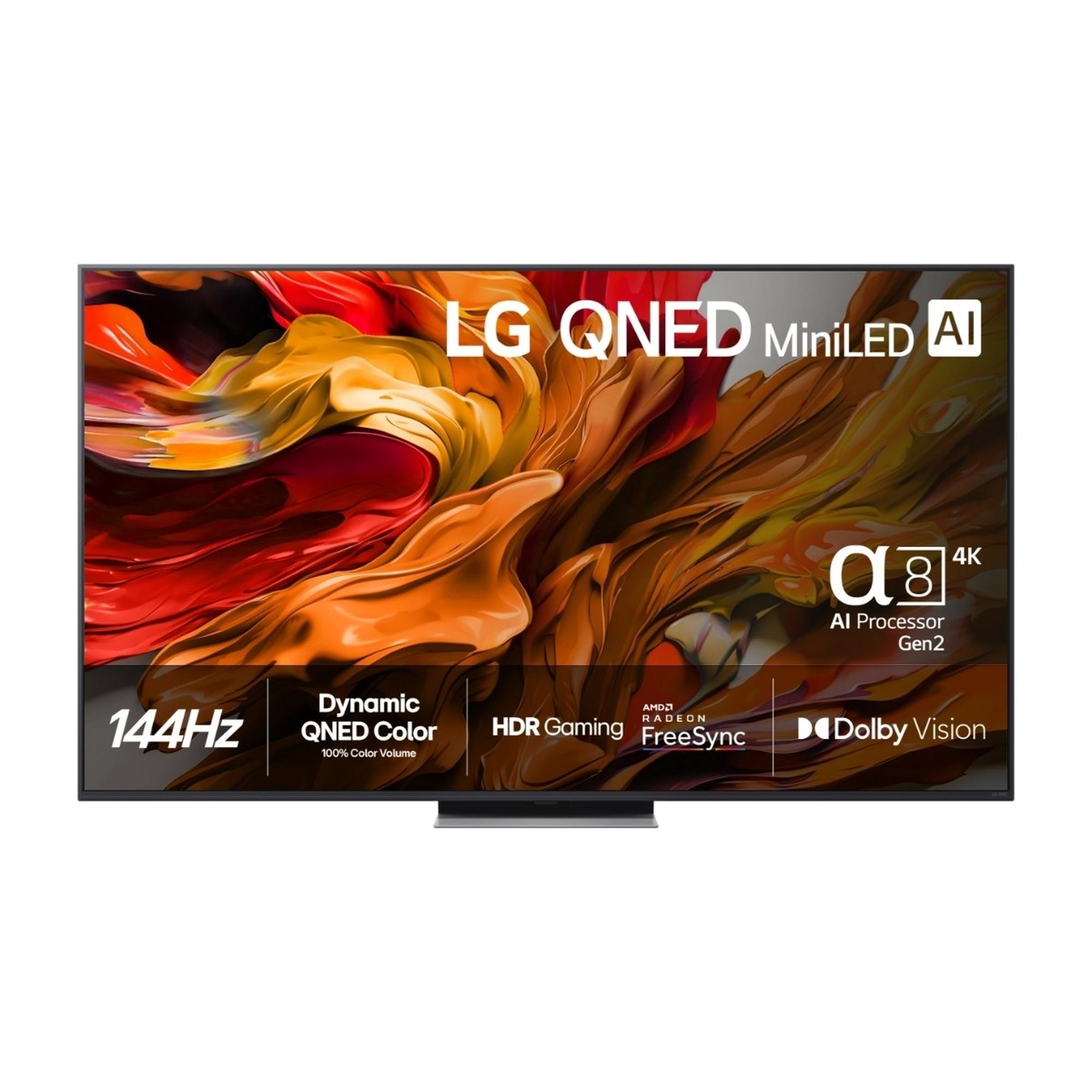 LG QNED evo AI 65QNED87A6B 165,1 cm (65"") 4K Ultra HD Älytelevisio Wi-Fi Musta