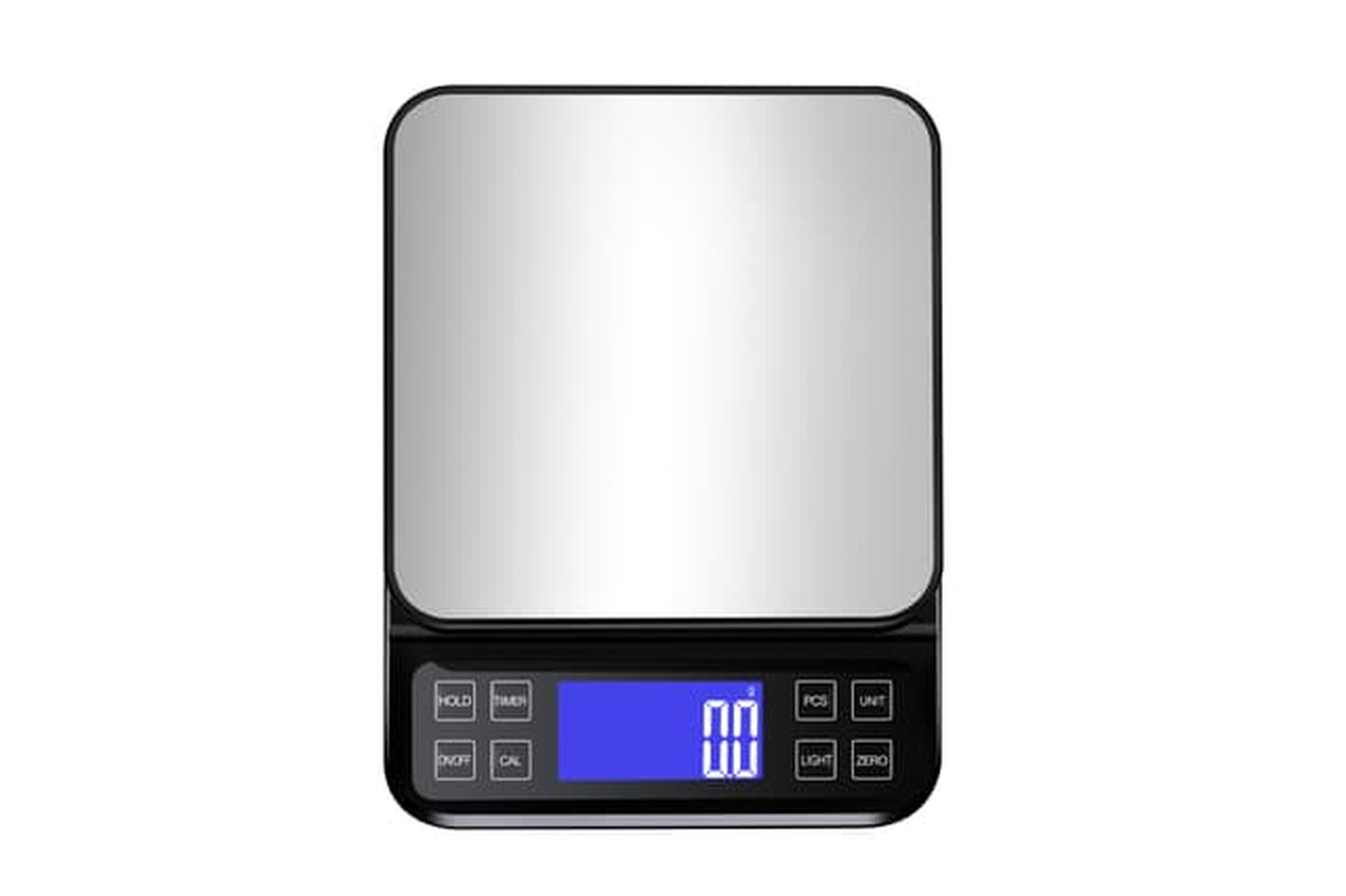 Elektroninen digitaalivaaka 5 kg, 0,1 g:n tarkkuus