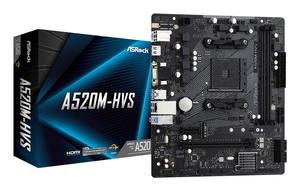 ASRock A520M-HVS, emolevy