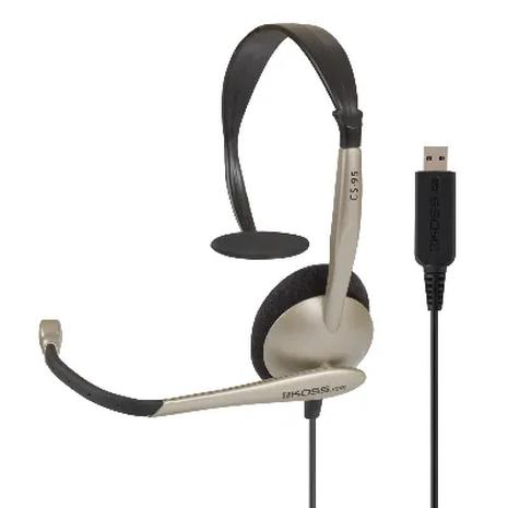 Koss CS95 USB, kuulokemikrofoni