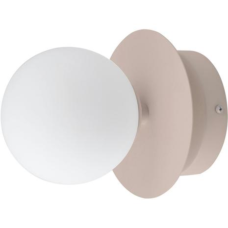 Globen Lighting - Seinävalaisin/plafondi Art Deco IP44 - Beige