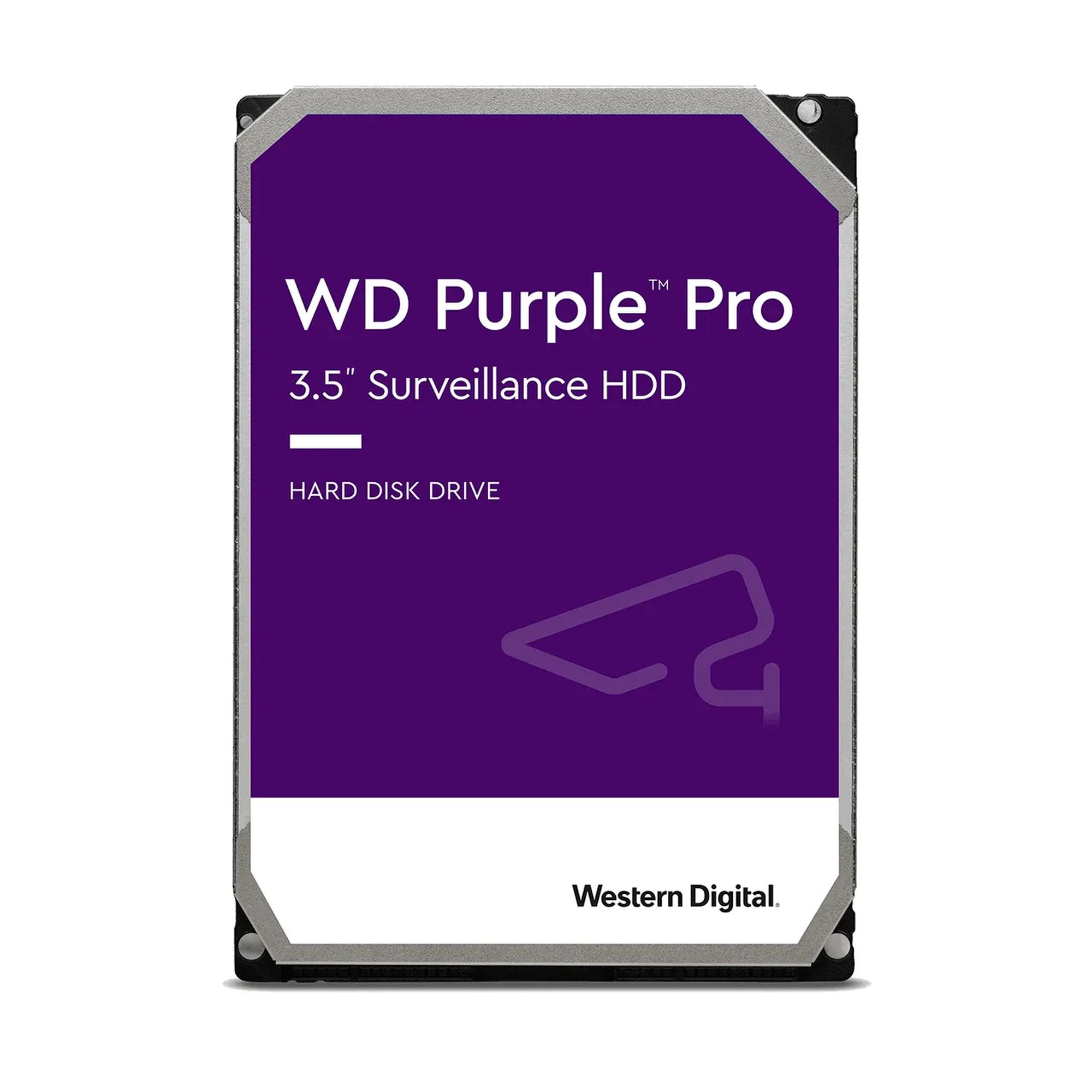 Western Digital 18TB WD Purple Pro, sisäinen 3.5" kiintolevy, SATA III, 7200 rpm, 512MB