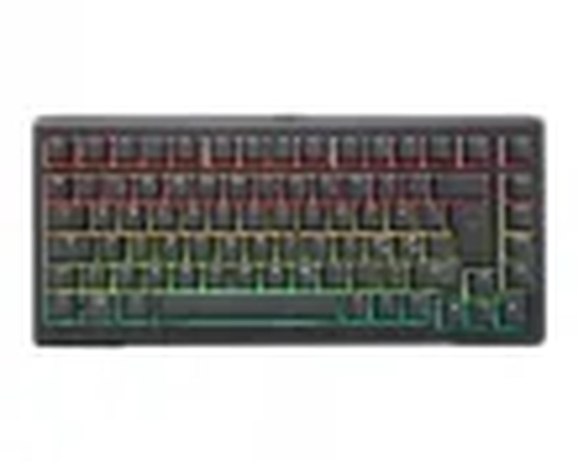 Ducky Tinker 75 RGB Hotswap 75% -mekaaninen pelinäppäimistö, Cherry MX Blue, musta