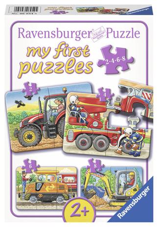Ravensburger At Work Puzzle 4in1