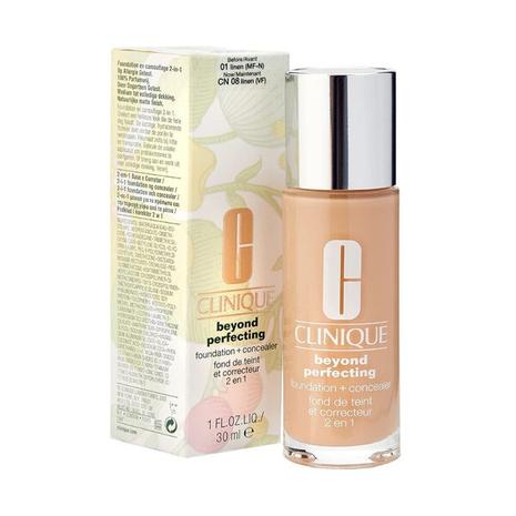 Clinique Beyond Perfecting Foundation + Concealer - Linen 01 30 ml