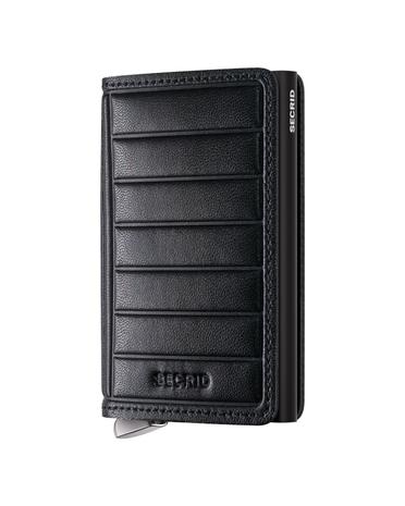 Secrid Premium Slimwallet Emboss Lines Black+ – kuva 3/4