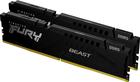 Kingston FURY Beast - DDR5 - kit - 128 GB: 2 x 64 GB - DIMM 288-pin - 2800 MHz / PC5-44800 - unbuffered