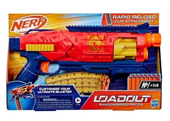 Nerf N Series Blaster Loadout Shadowspeed Recon
